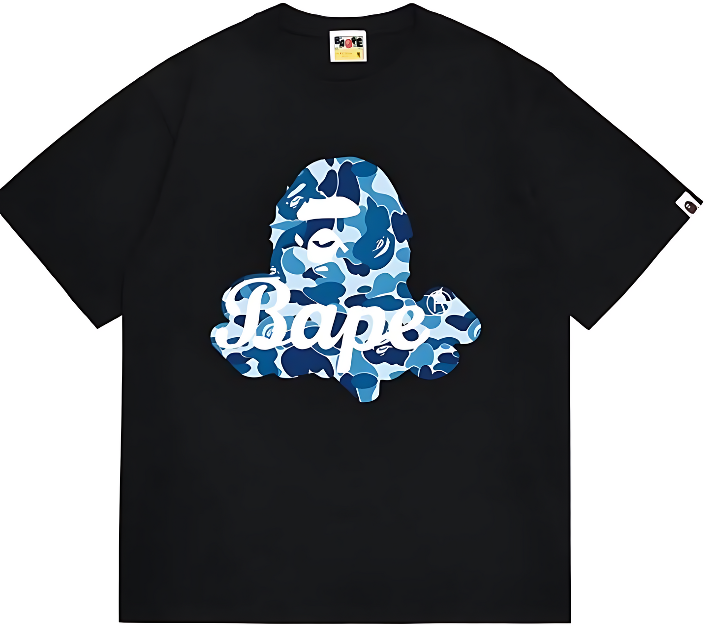 A Bathing Ape ABC CAMO APE HEAD BAPE TEE
