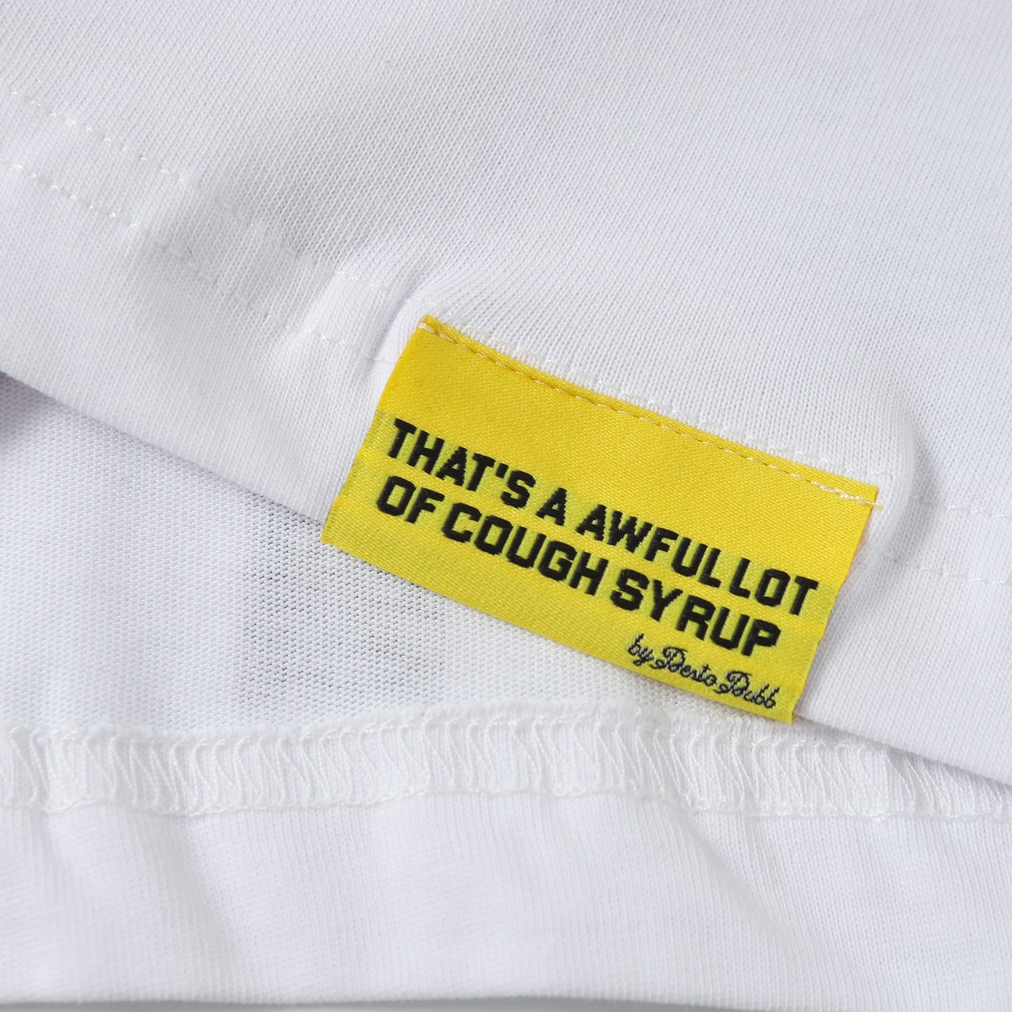 That's A Awful Lot of Cough Syrup X Persona T-Shirt ' White '