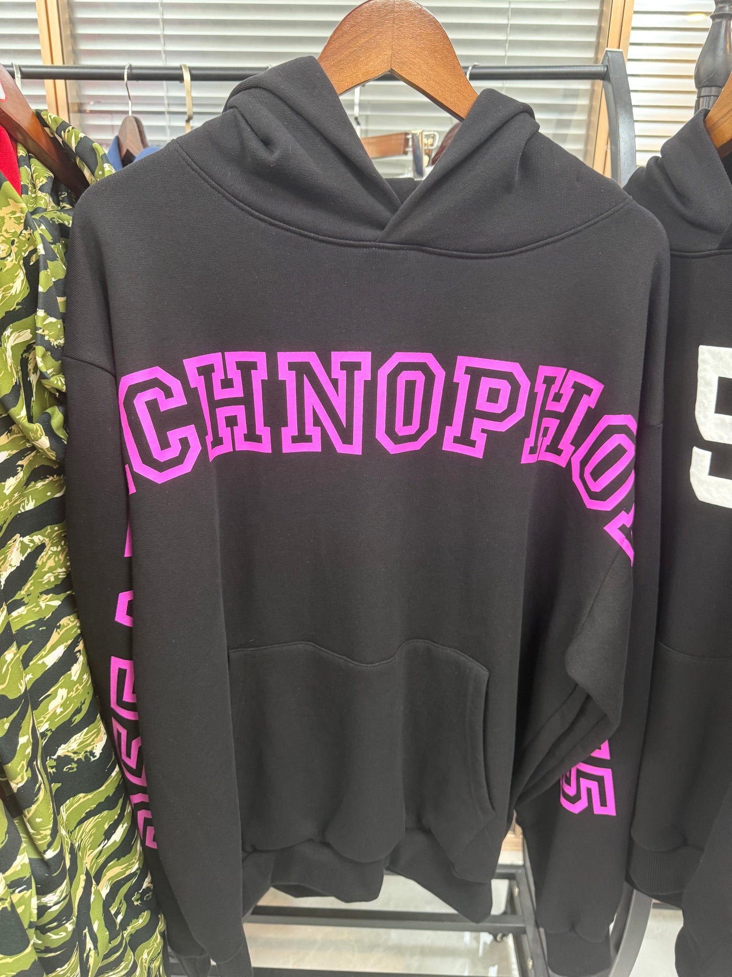 Sp5der Arach Hoodie Black