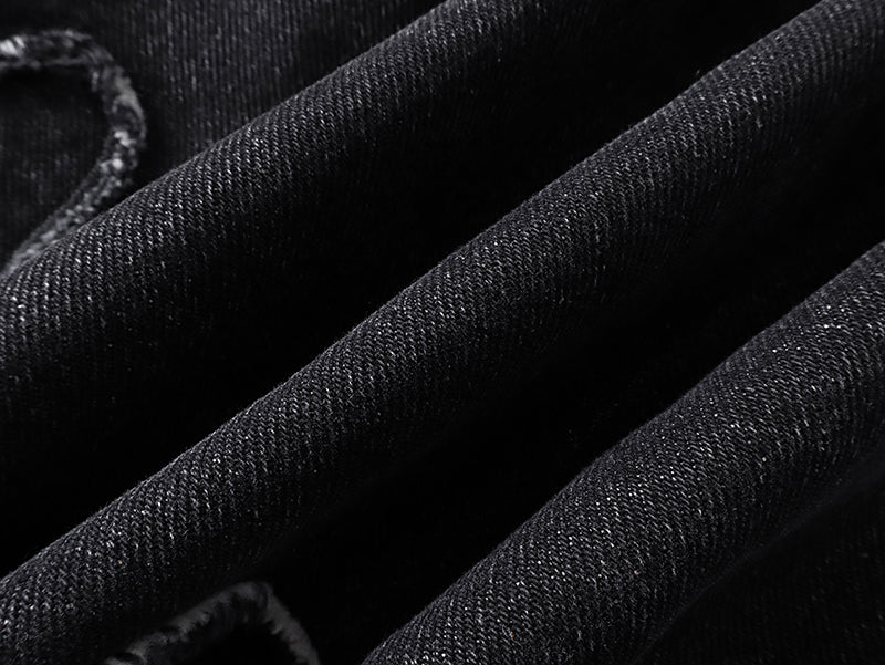 Purple Brand P011 Sequin Logo Jeans Black