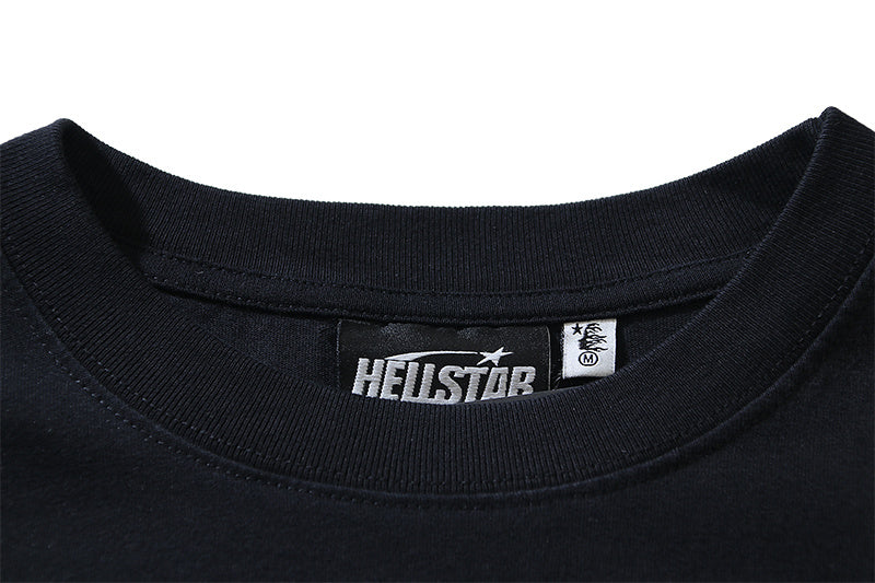 Hellstar Sports Flame Face T-Shirt 'Black'
