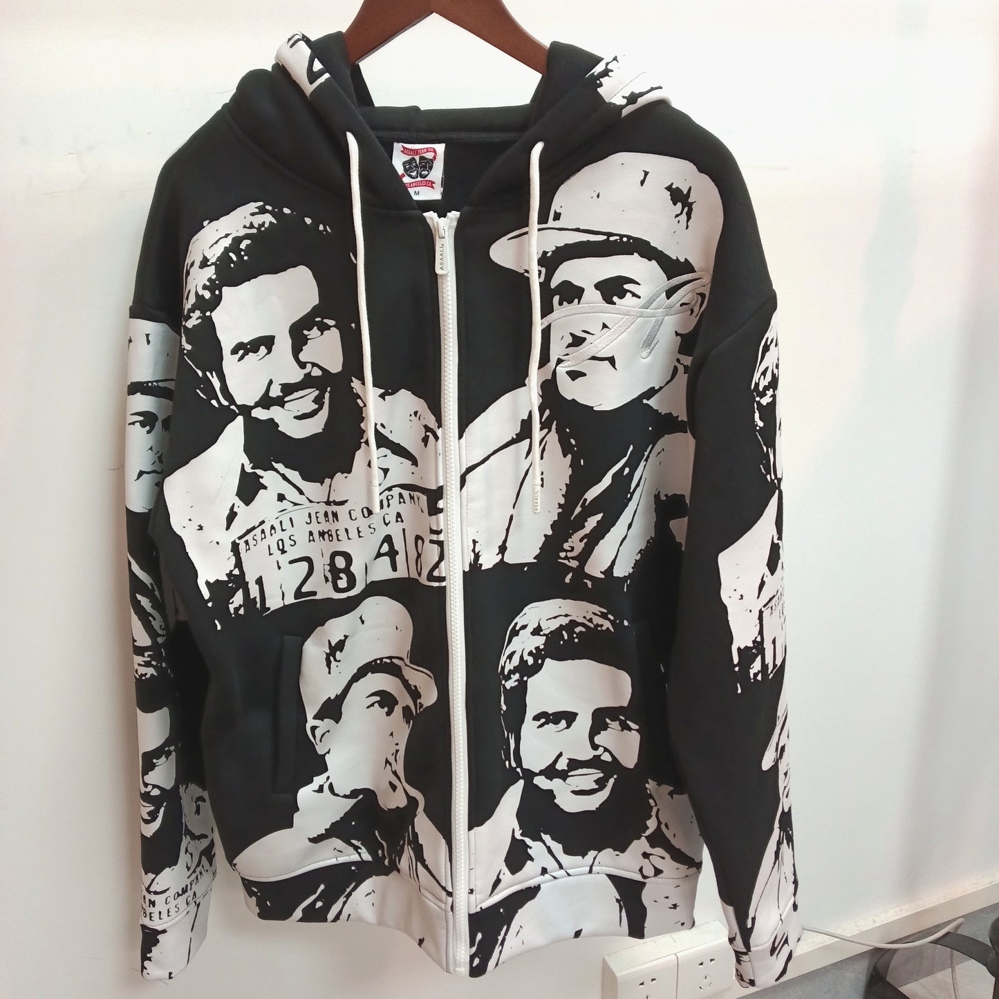 Asaali x That's A Awful Lot Of Cough Syrup Hoodie - Black White