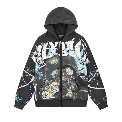 Mixed Emotion Acid Radioactive Hoodie