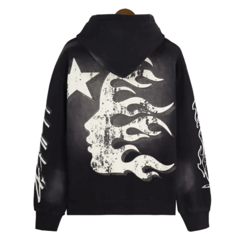 Hellstar Studios Records Hoodie Black