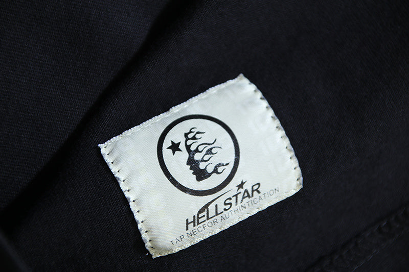 Hellstar Sports Flame Face T-Shirt 'Black'