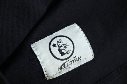Hellstar Sports Flame Face T-Shirt 'Black'