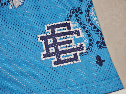 Eric Emanuel EE Basic Short Baby Blue Paisley
