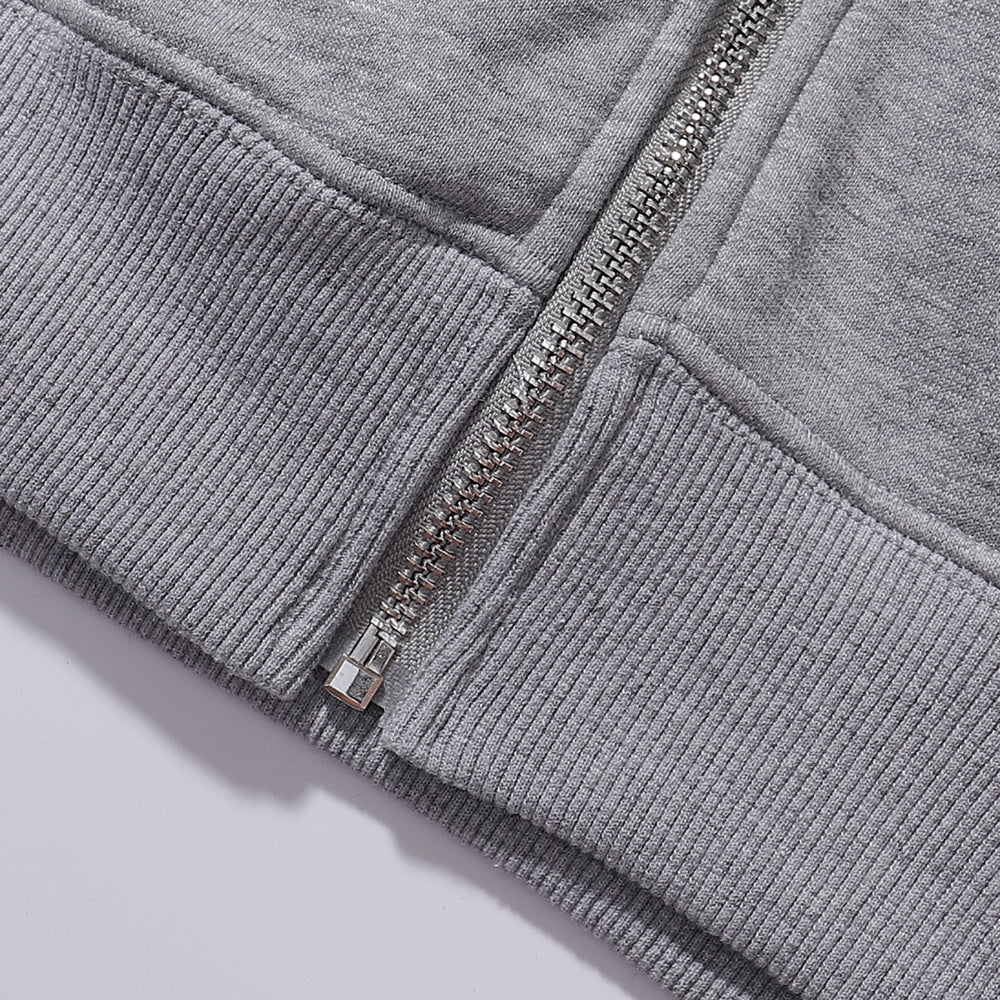 Vale Forever "Sade" Valley Full Zip Hoodie Grey