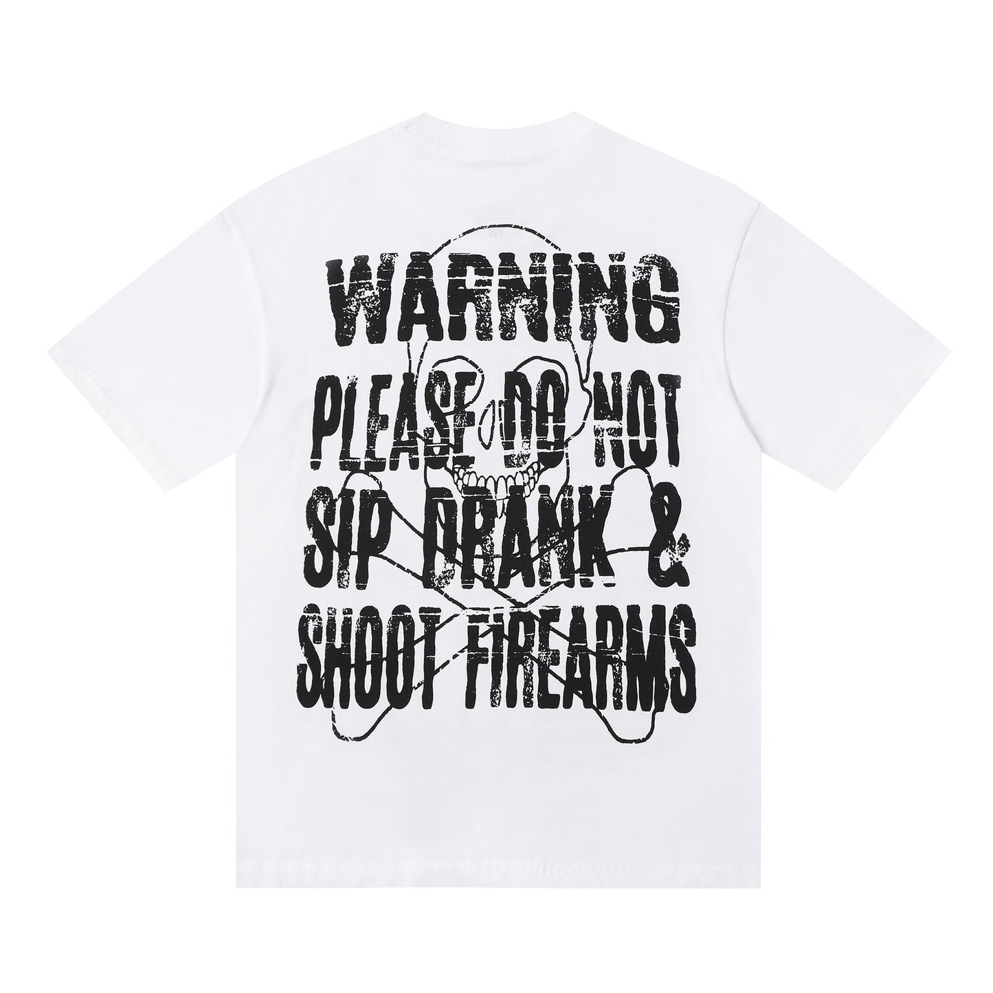 THAT'S A Awful Lot of Cough Syrup ‘Warning T-shirt white’