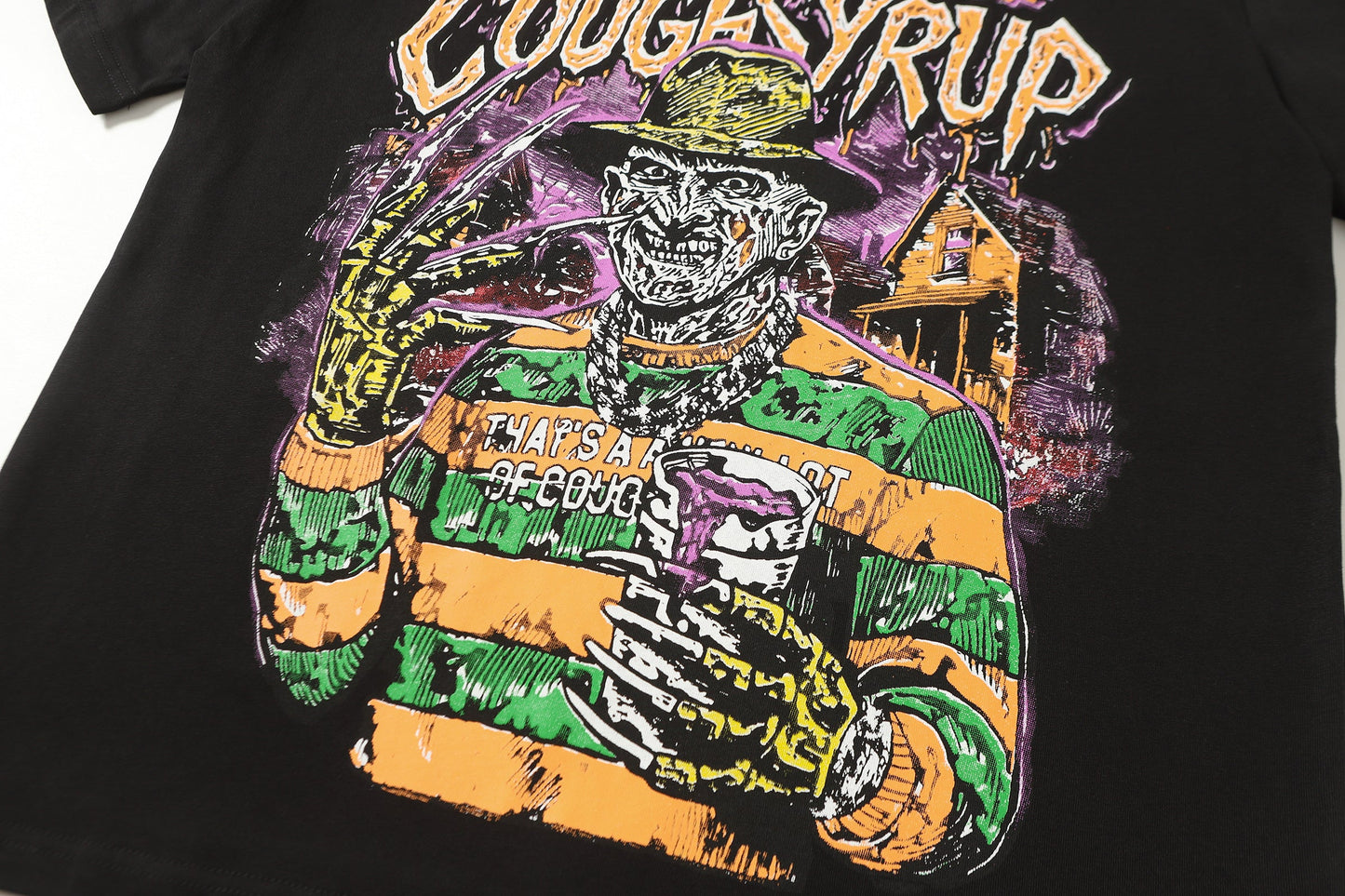 That's A Awful Lot of Cough Syrup Freddy Krueger T-shirt