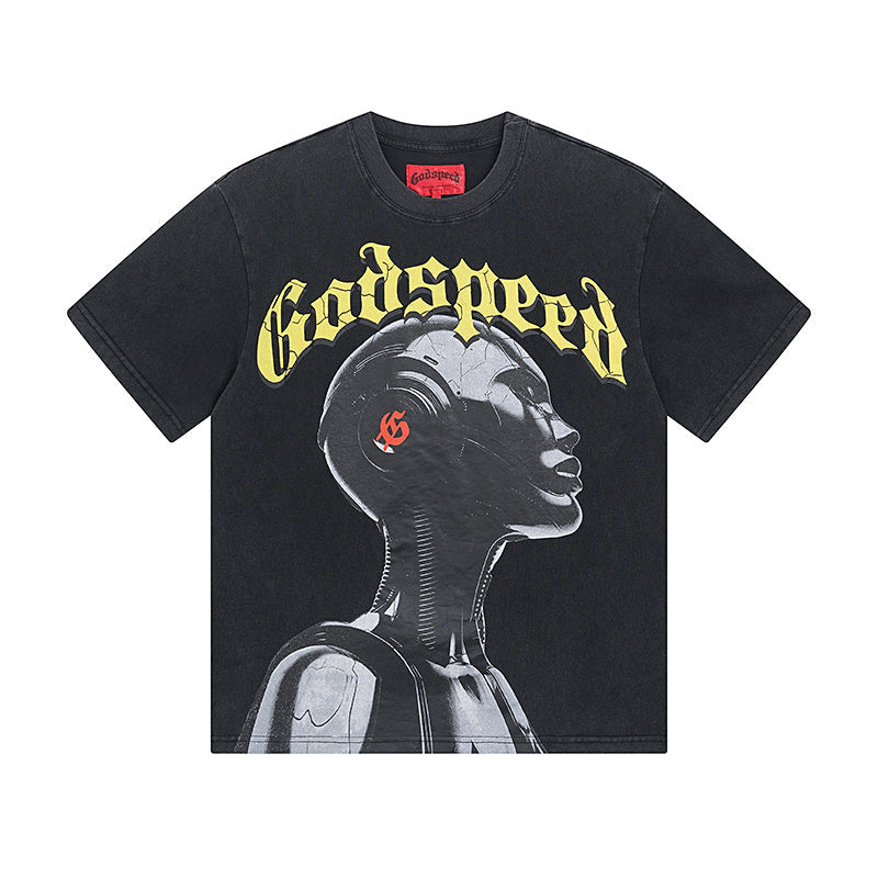 Godspeed Alexa Graphic T-Shirt Black