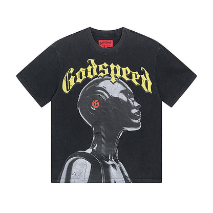 Godspeed Alexa Graphic T-Shirt Black