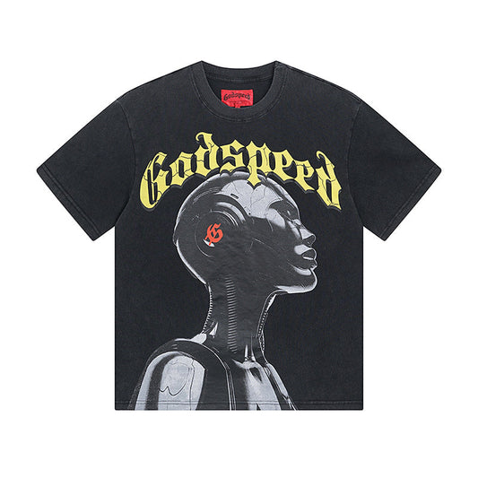 Godspeed Alexa Graphic T-Shirt Black