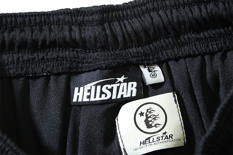 Hellstar Shard Flame Mesh Basketball Shorts