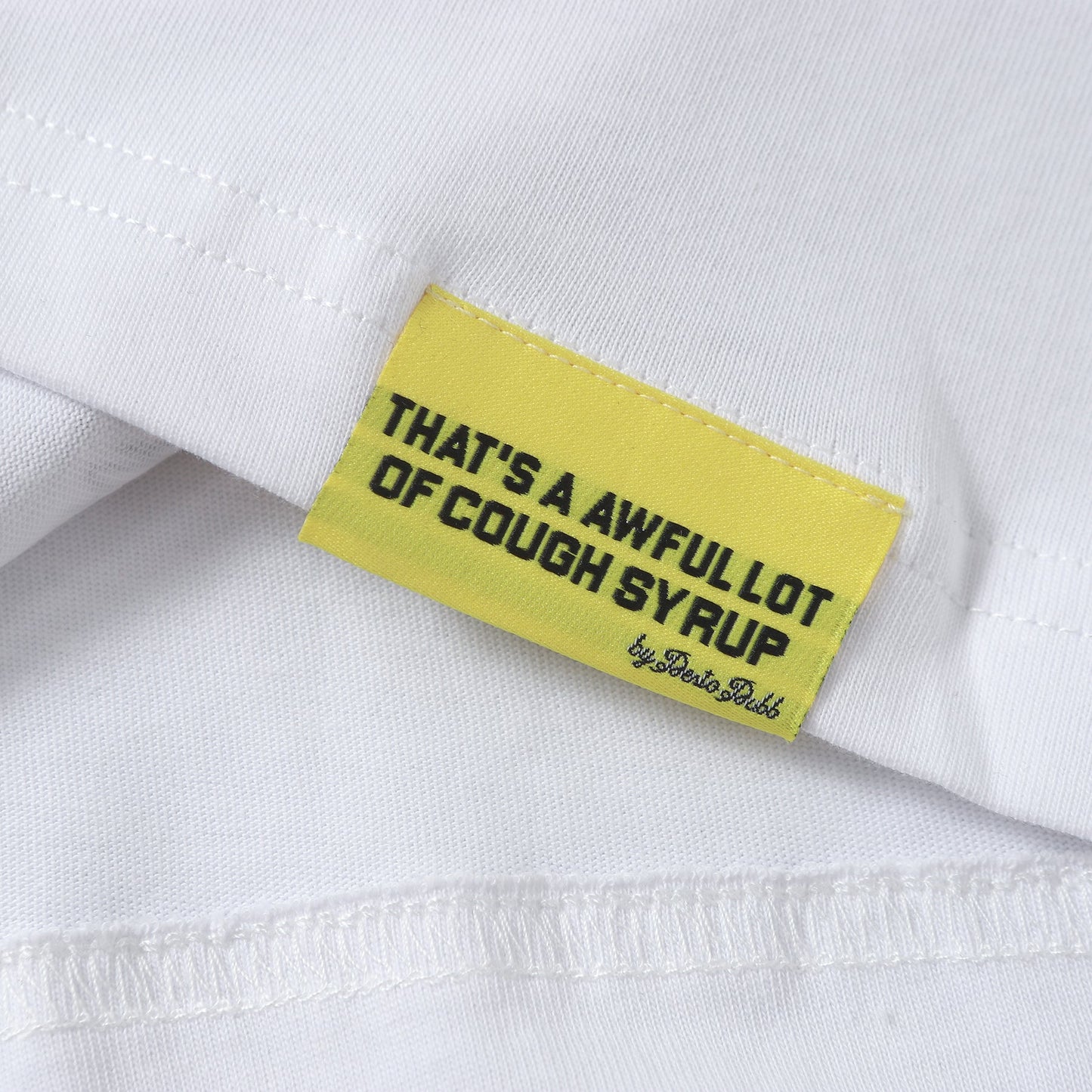 THAT'S A Awful Lot of Cough Syrup White baseball T-shirt