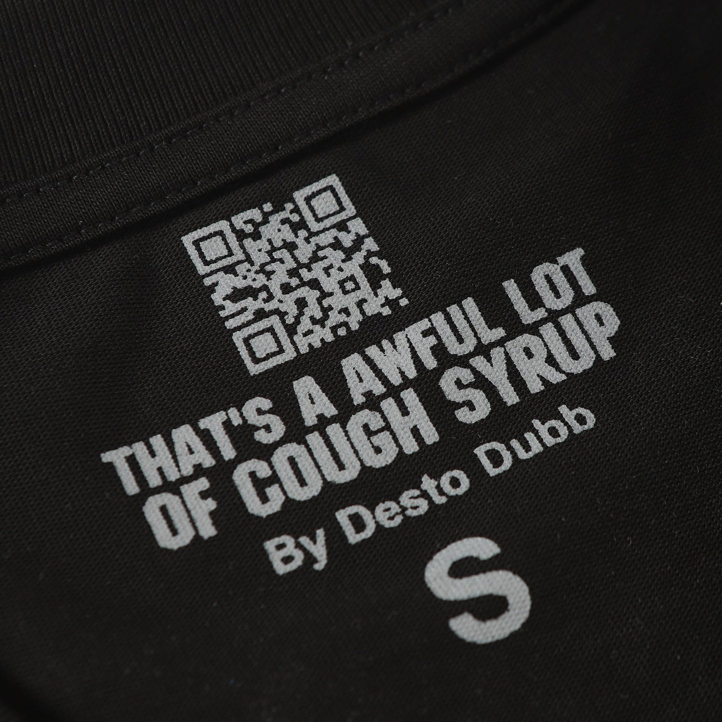 THAT'S A Awful Lot of Cough Syrup “Black Chiefen Heavily T-shirt ”