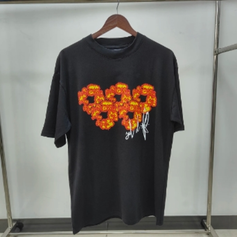 Denim Tears Logo T-shirt Black