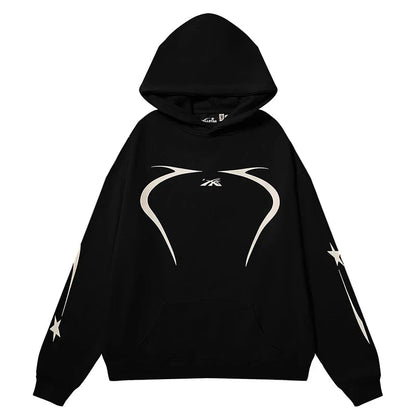 Hellstar Sports Jet Black Hoodie