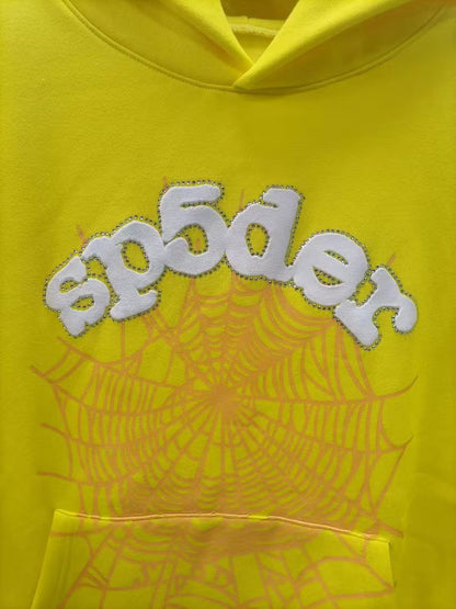 Sp5der Websuit Hoodie 'Yellow'