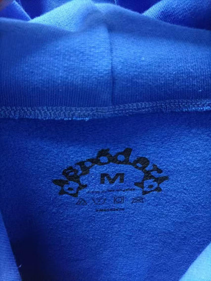 Sp5der OG Web V2 Hoodie 'Dusty Blue'