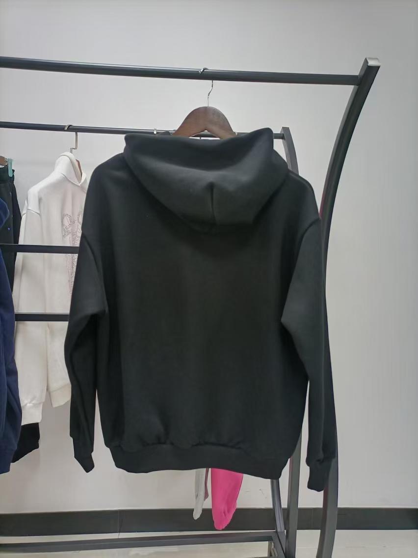 Sp5der I Heart SP5 Hoodie 'Black'
