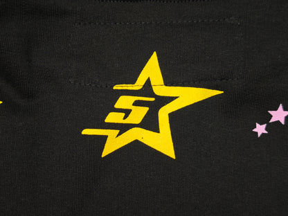 Sp5der Punk V2 Zip Up Hoodie Black