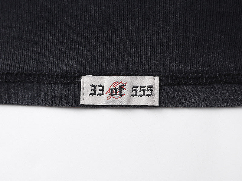 Godspeed Glitchy T-Shirt Washed Black