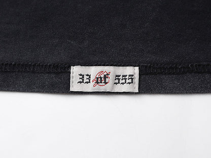 Godspeed Glitchy T-Shirt Washed Black