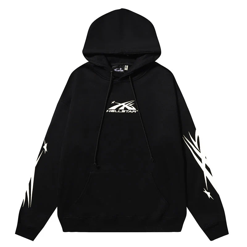 Hellstar Sample Sports Hoodie Black