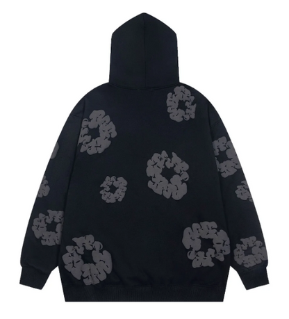 Denim Tears Cotton Wreath Hoodie Black