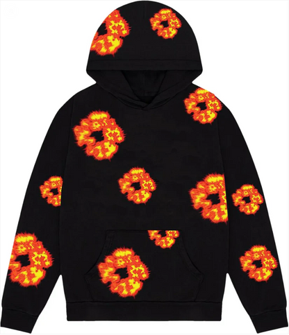 Denim Tears x Offset Wreath Hoodie Black
