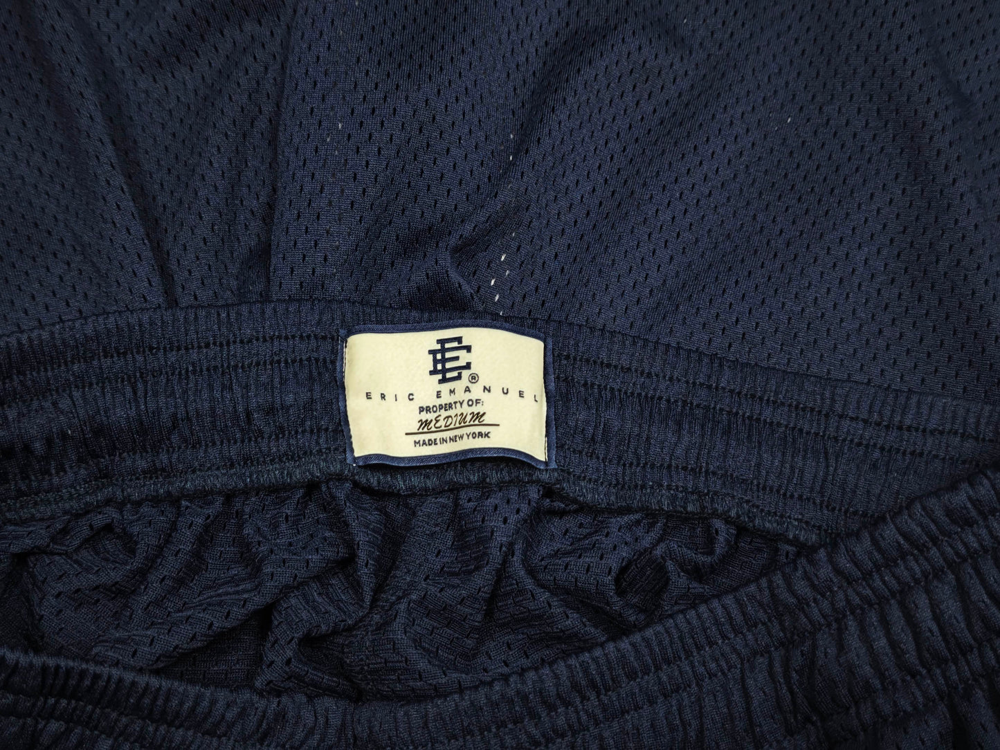 EE Basic Mesh Shorts Navy Bolt