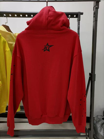 Sp5der P*NK V2 Hoodie Red