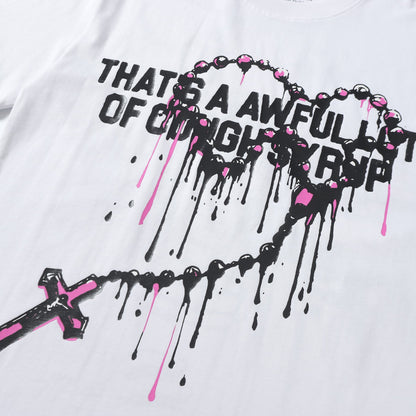 That's A Awful Lot of Cough Syrup “Rosary Graphic T-shirt”