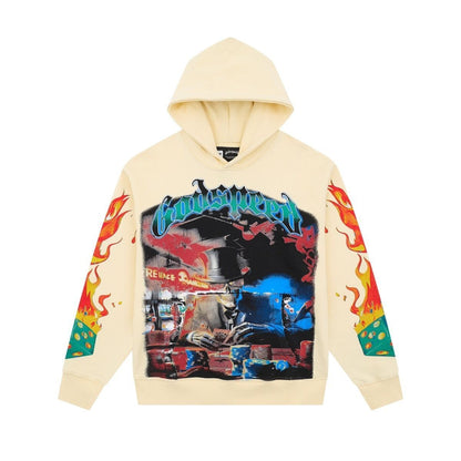 Godspeed Casino Scene Flame Hoodie