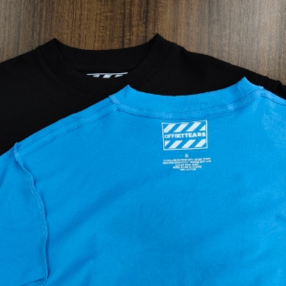 Denim Tears Logo T-shirt Blue