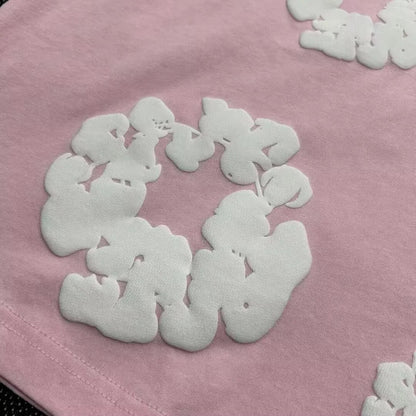 Denim Tears Cotton Wreath T-Shirt Pink