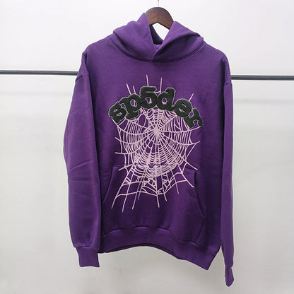 Sp5der OG Web Puff Print Hoodie
