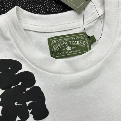 Denim Tears Cotton Wreath T-Shirt White