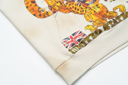Vale Forever Leopard Tour Hoodie Cream