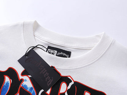 Godspeed Skull Rider T-Shirt White