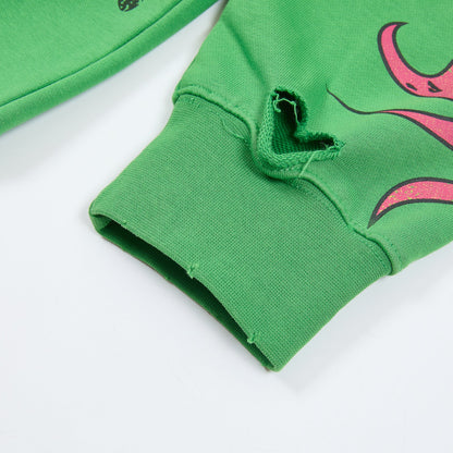 Vale Forever Inferno Zip Up Hoodie Green