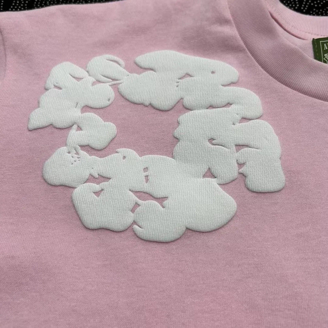 Denim Tears Cotton Wreath T-Shirt Pink