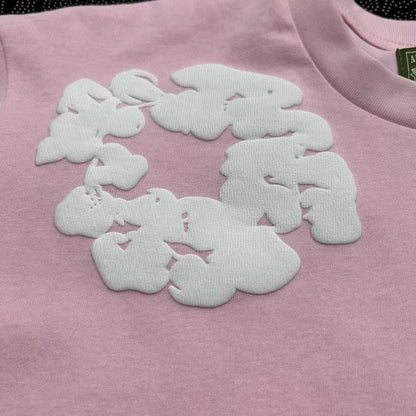 Denim Tears Cotton Wreath T-Shirt Pink