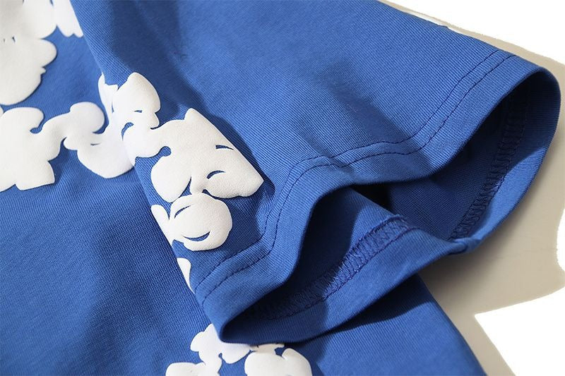Denim Tears Cotton Wreath T-Shirt Blue