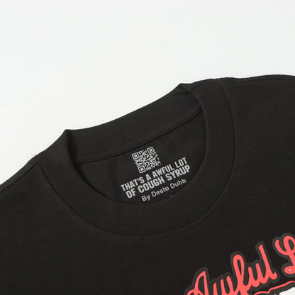 THAT'S A Awful Lot of Cough Syrup Black baseball T-shirt