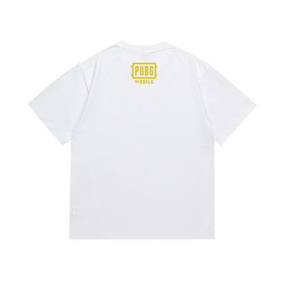 BAPE x PUBG MOBILE Ape Head T-Shirt White