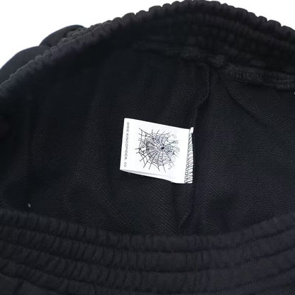 Sp5der Worldwide OG Logo Sweat Shorts Black