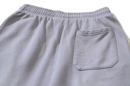 Hellstar Grey Pink Future Flame Sweatpants