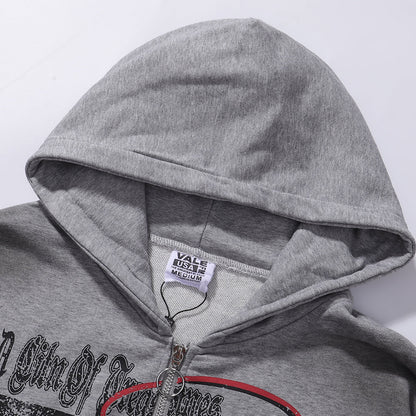 Vale Forever "Sade" Valley Full Zip Hoodie Grey